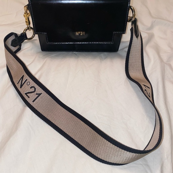 N.21 Black Mini Baguette Bag - Picture 6 of 9